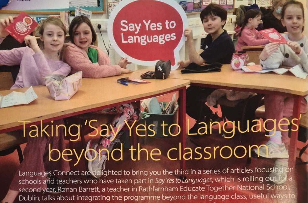 Say YES to Languages!