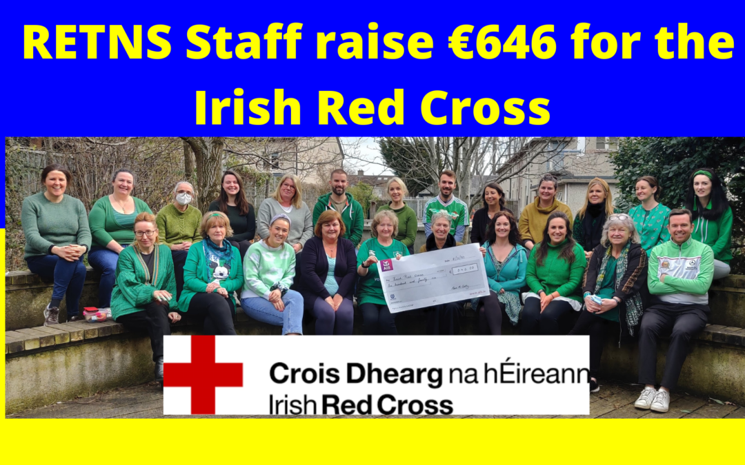 RETNS Staff raise €646 for Irish Red Cross